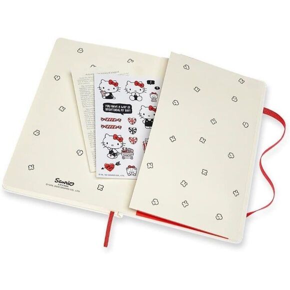 MOLESKINE Limited Edition Hello Kitty Notebook, White, - Picture 3 of 6